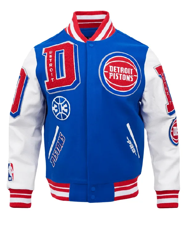 Detroit Pistons Wool Varsity Jacket