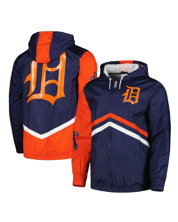 Detroit Tigers Full-Zip Windbreaker Jacket