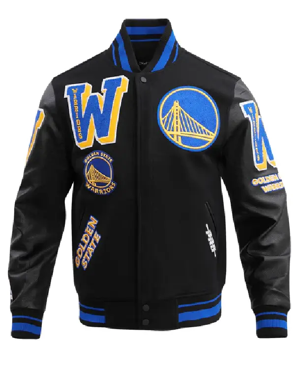 Golden State Warriors State Varsity Jacket