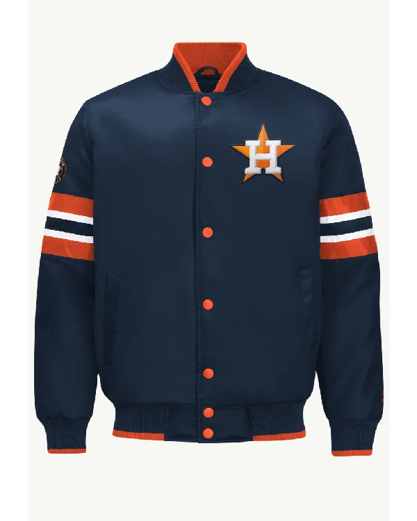 Houston Astros Satin Varsity Jacket