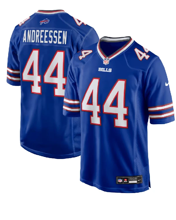 Joe Andreessen Buffalo Bills jersey