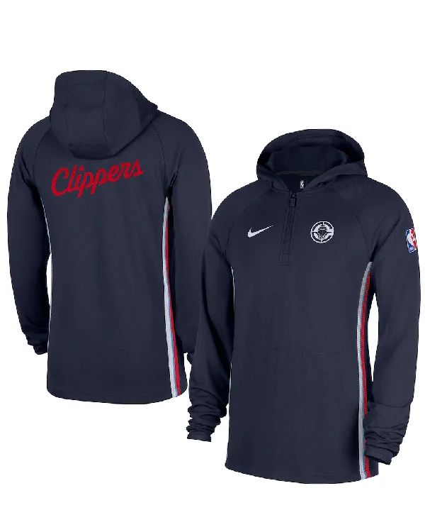 Los Angeles Clippers Blue Hooded Jacket
