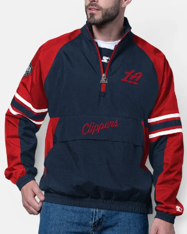 Los Angeles Clippers Starter Pullover Jacket