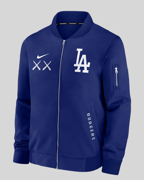 Los Angeles Dodgers x KAWS Dugout Bomber Jacket