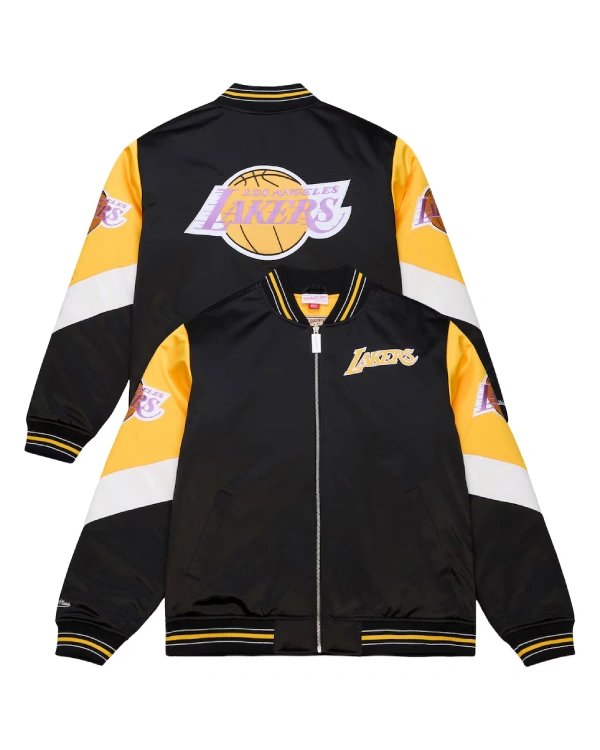 Los Angeles Lakers Full-Zip Satin Jacket