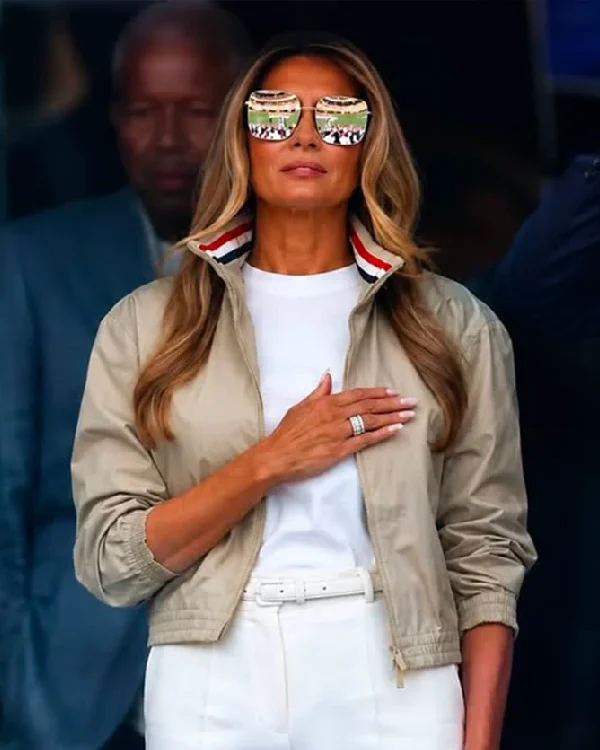 Melania Trump FIFA World Cup Final Halftime Show Jacket