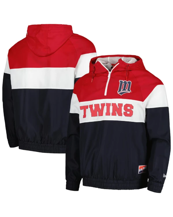 Minnesota Twins Windbreaker Hooded Jacket