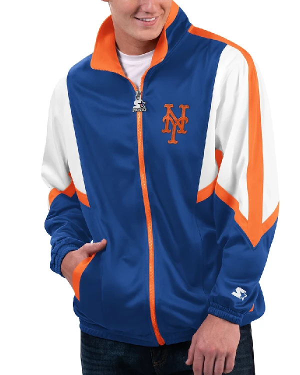 New York Mets Full-Zip Starter Jacket