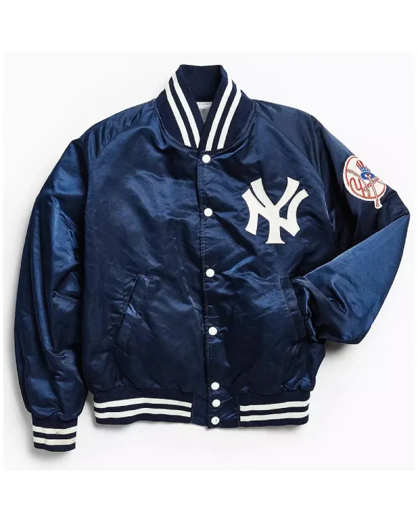 New York Yankees Satin Bomber Jacket