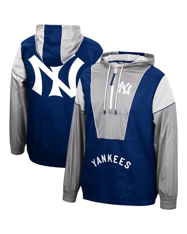 New York Yankees Windbreaker Hooded Jacket