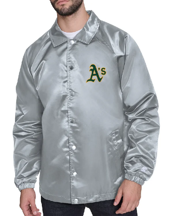 Oakland Athletics Full-Snap Starter Jacket