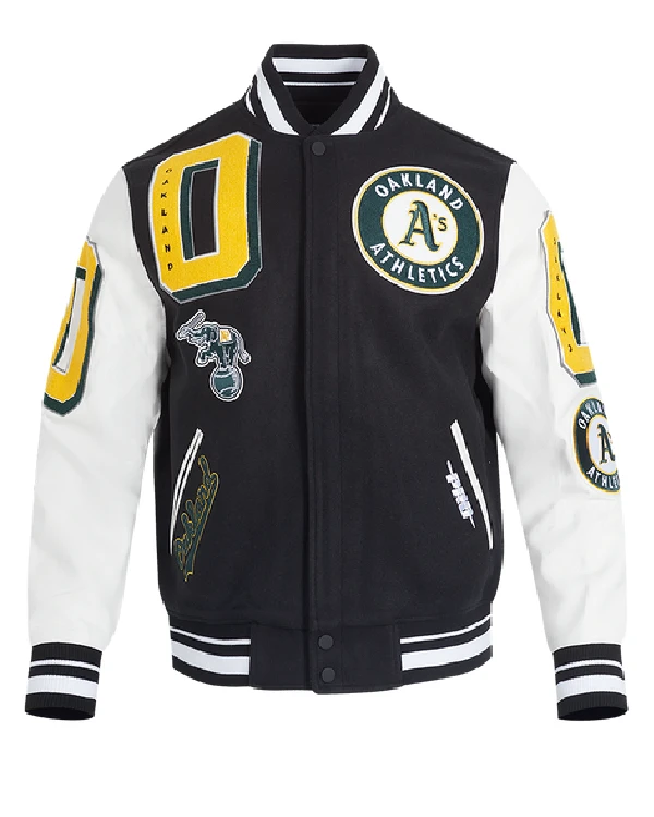 Oakland Athletics Wool Varsity Jacket