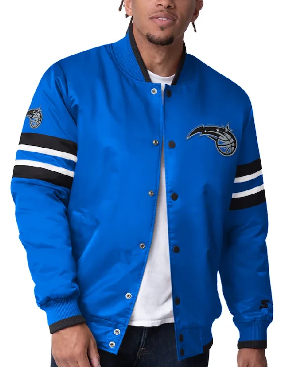 Orlando Magic Full-Snap Starter Varsity Jacket