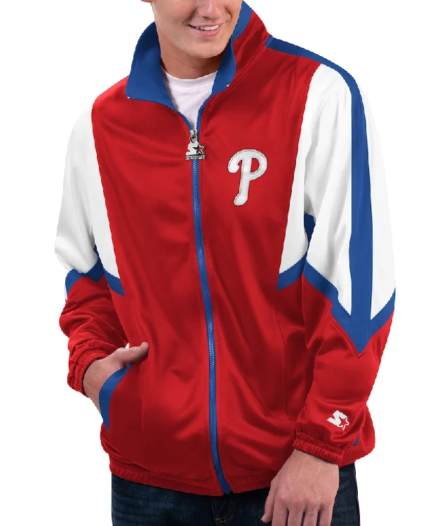 Philadelphia Phillies Full-Zip Starter Jacket