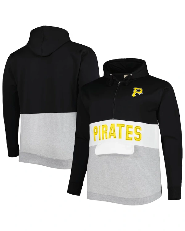 Pittsburgh Pirates Black Hooded Jacket