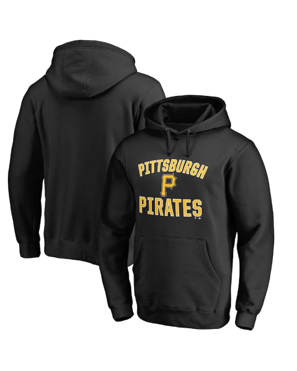 Pittsburgh Pirates Pullover Black Hoodie