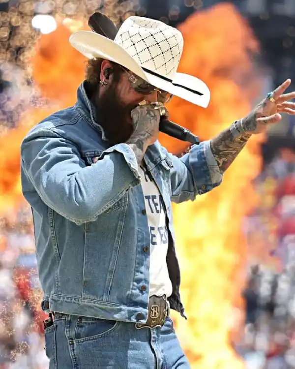 Post Malone FIFA World Cup 2026 Final Denim Jacket
