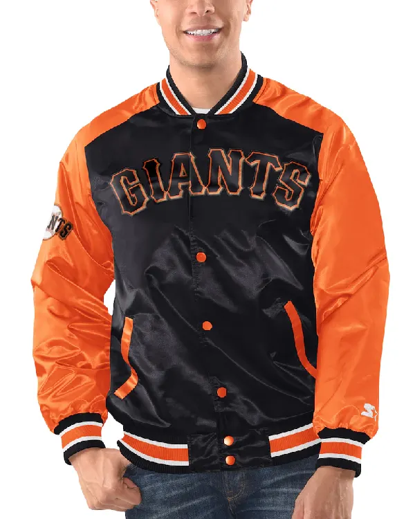 San Francisco Giants Full Snap Starter Jacket