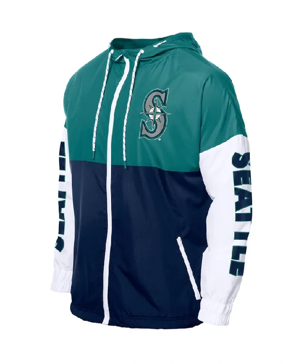 Seattle Mariners Full-Zip Windbreaker Jacket