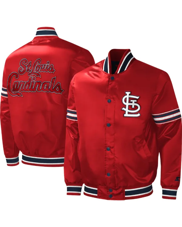 St. Louis Cardinals Full Snap Varsity Starter Jacket