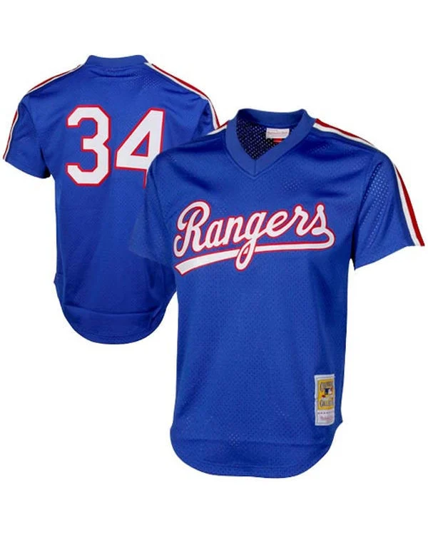 Texas Rangers Blue Jersey