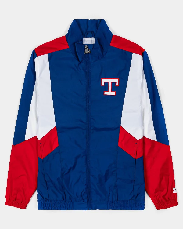 Texas Rangers Full Zip Windbreaker Jacket