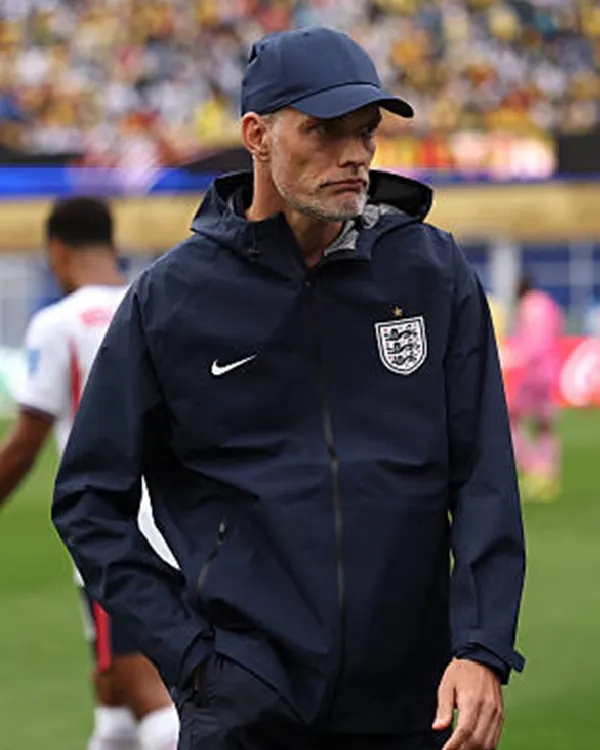 Thomas Tuchel England Nike FIFA World Cup 2026 Navy Blue Jacket