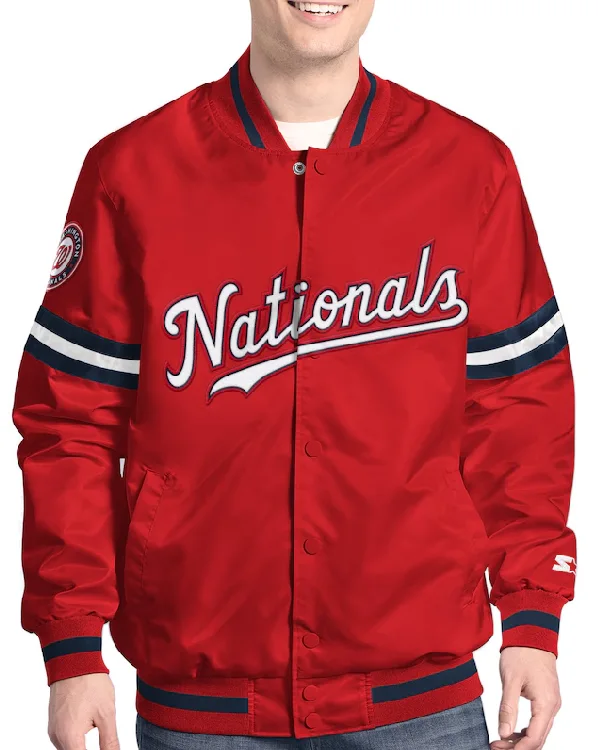 Washington Nationals Starter Varsity Jacket