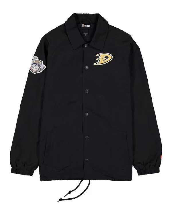 Anaheim Ducks Black Champs Jacket