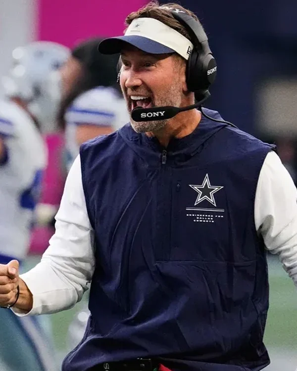 Brian Schottenheimer Preseason 2026 Cowboys Anorak Jacket