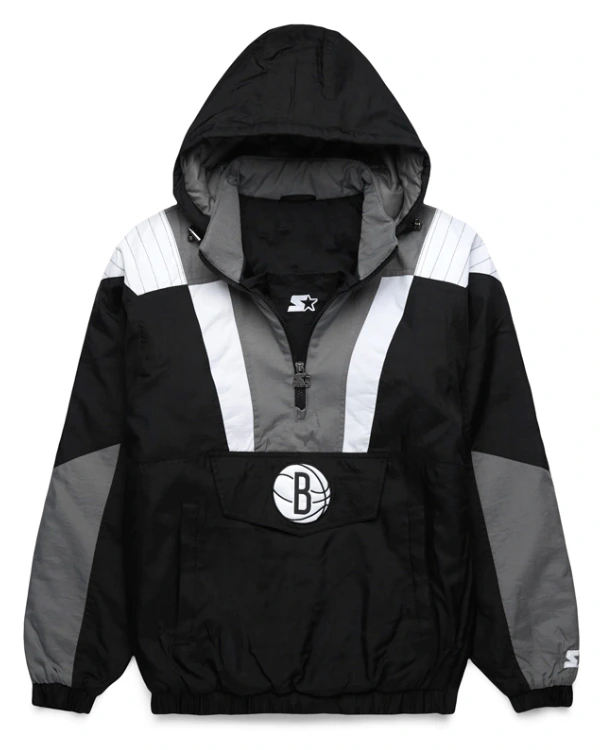 Brooklyn Nets Pullover Hooded Jacket