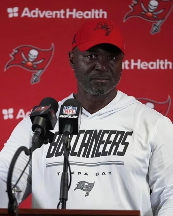 Buccaneers Preseason 2026 Todd Bowles Sideline Hooded T-Shirt