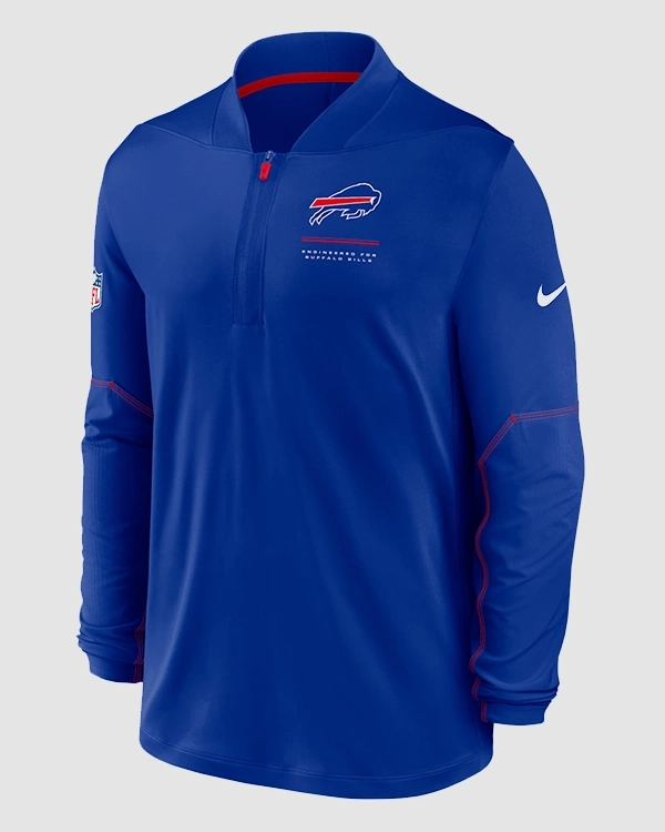Buffalo Bills 2026 Sideline Nike Quarter-Zip Top