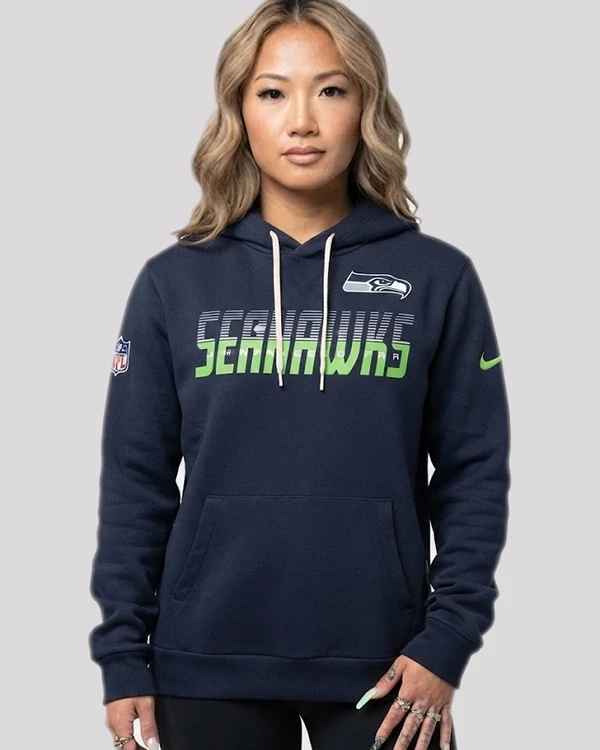 Buy Men & Women Seattle Seahawks Sideline Standard Issue Nike Dri-FIT Pullover Hoodie