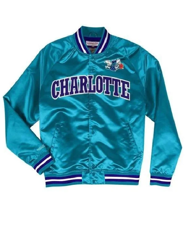 Buy NBA Charlotte Hornets Blue Satin