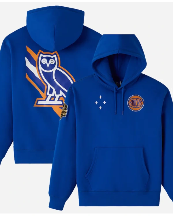 Buy OVO x New York Knicks NBA 2026 Blue Fleece