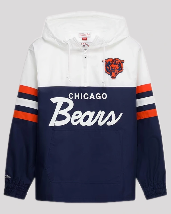 Chicago Bears Head Coach Anorak Windbreaker Jacket