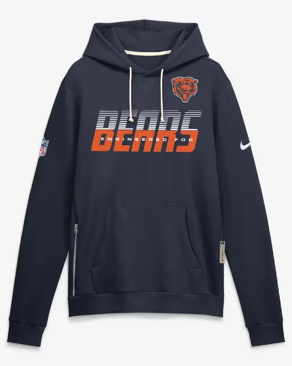 Chicago Bears Nike Sideline Hoodie 2026
