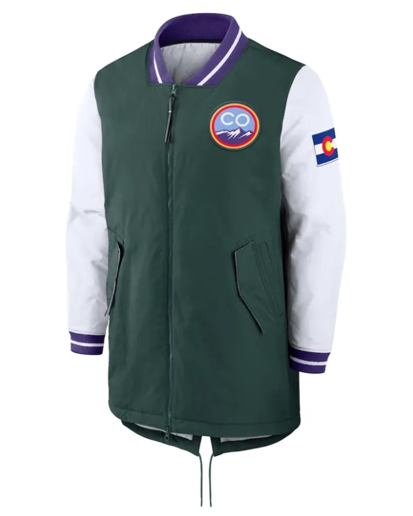 Colorado Rockies City Connect Dugout Jacket
