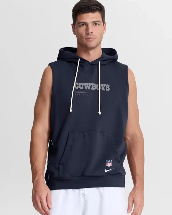 Dallas Cowboys Nike Sideline Sleeveless Hoodie