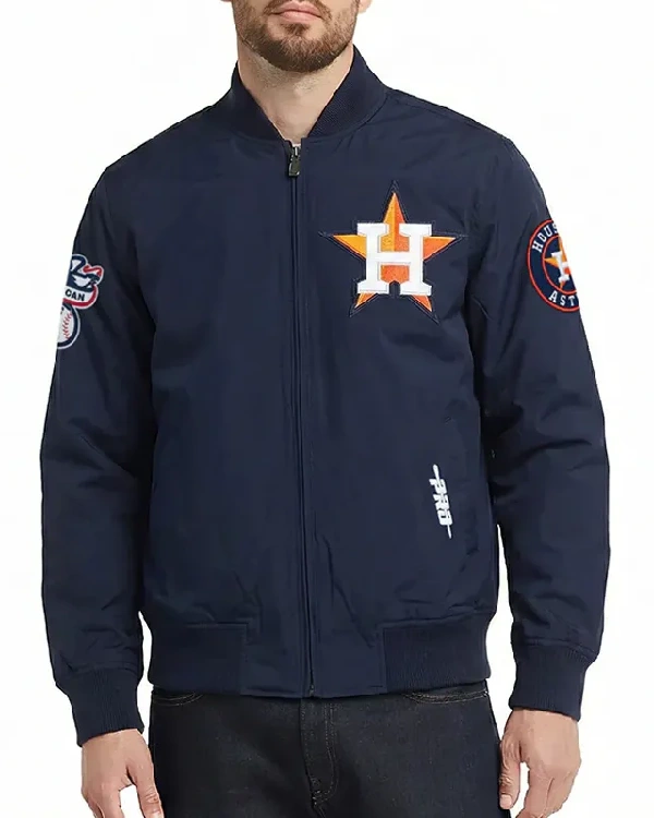 Houston Astros Living Large Cotton Twill Jacket