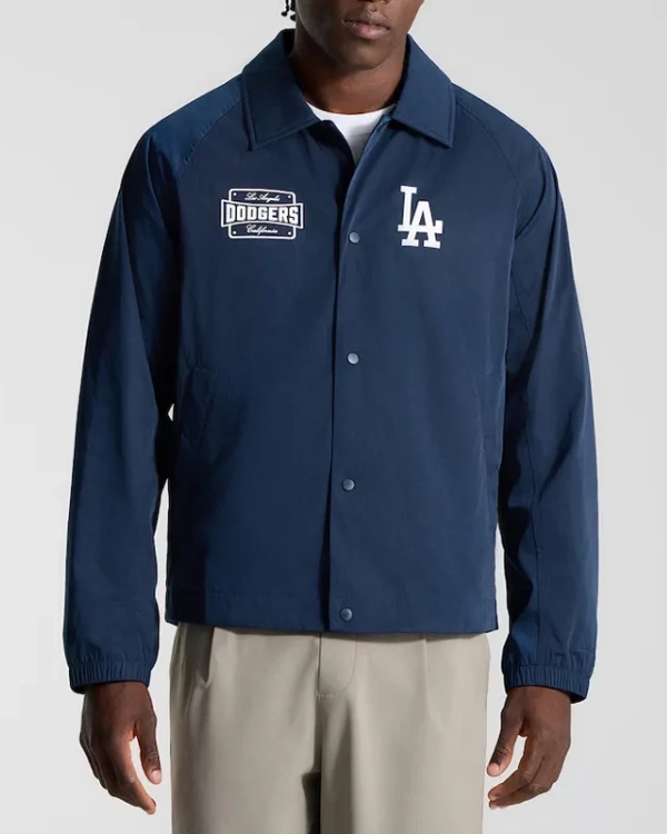 LA Dodgers Coaches True Navy Jacket