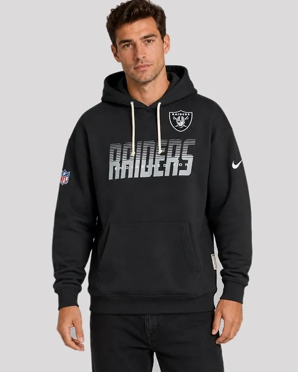 Las Vegas Raiders Preseason 2026 Sideline Hoodie
