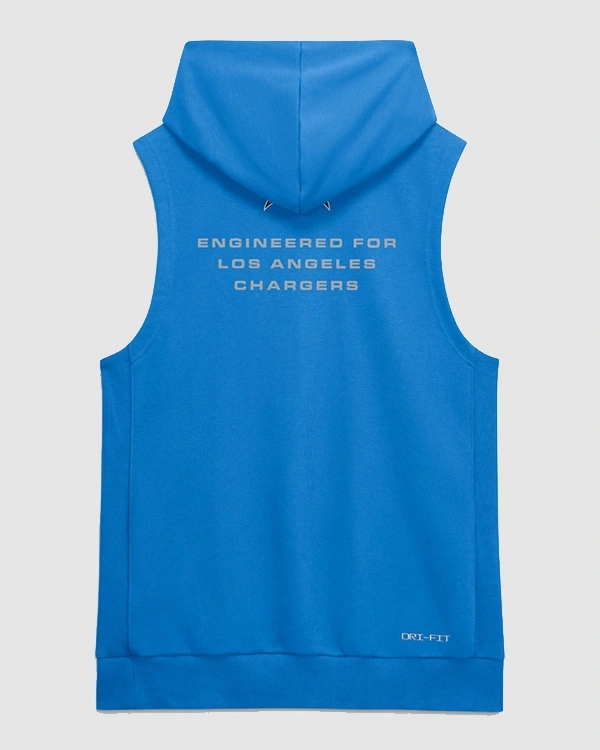 Los Angeles Chargers Nike 2026 Blue Sideline Standard Issue Dri-FIT Sleeveless