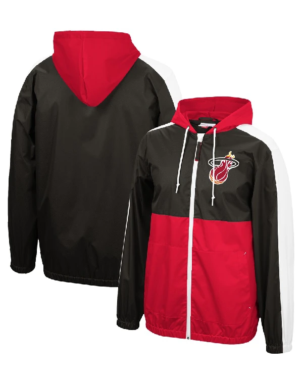 Miami Heat Windbreaker Hooded Jacket