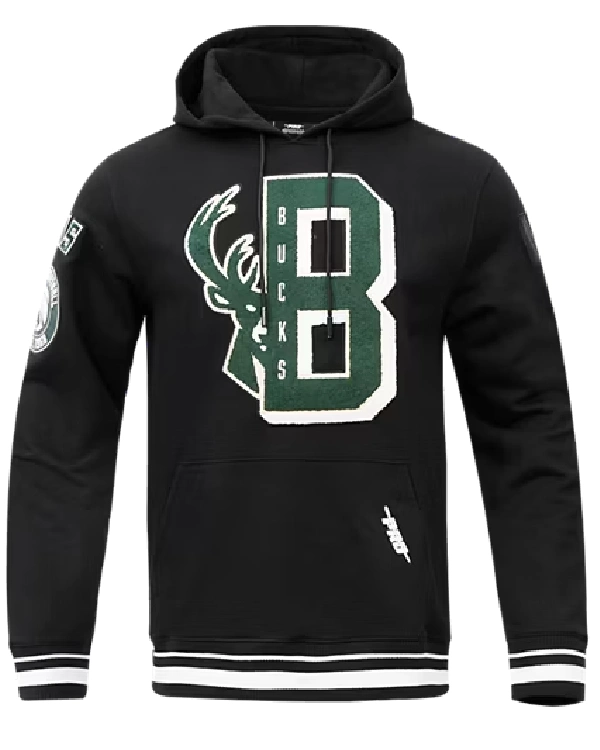 Milwaukee Bucks Pullover Fleece Hoodie