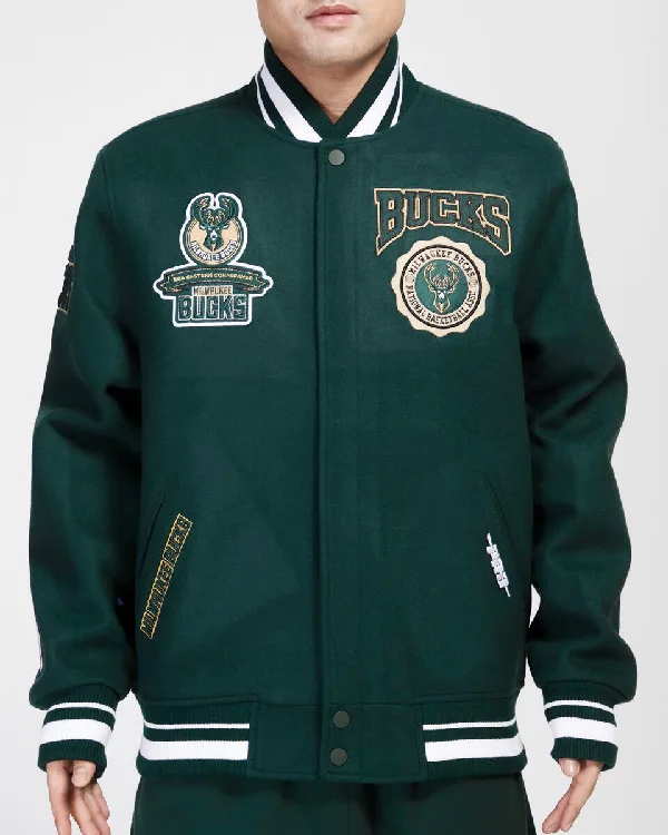 Milwaukee Bucks Standard Varsity Jacket