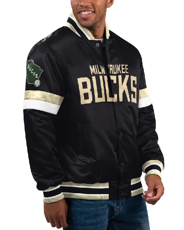 Milwaukee Bucks Starter Varsity Jacket
