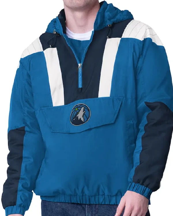 Minnesota Timberwolves Pullover Starter Jacket
