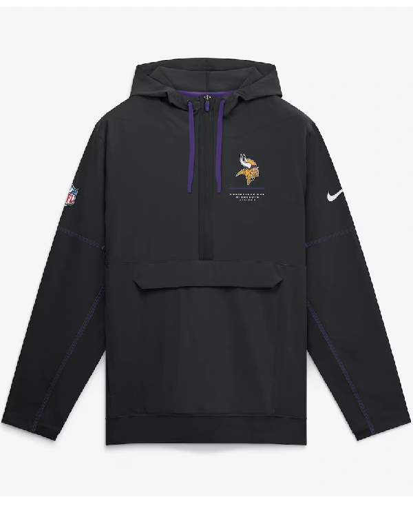 Minnesota Vikings 2026 Sideline Anorak Half-Zip